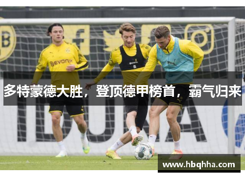 多特蒙德大胜，登顶德甲榜首，霸气归来